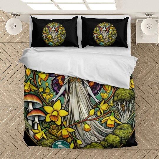 Vintage Spring Nature Fairy Bedding Sets