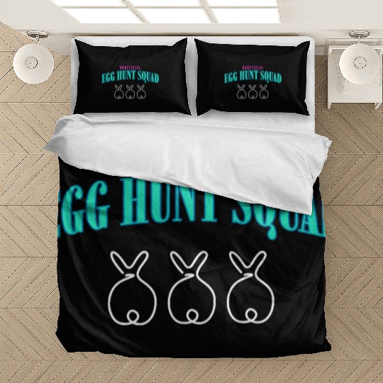 Unofficial Egg Hunt Squad Easter Bedding Sets