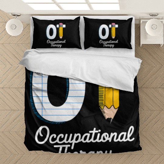 Pediatric Occupational Therapy Cute Pencil Back Bedding Sets