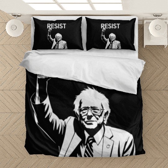 RESIST Bernie Sanders Freedom US National Service Bedding Sets