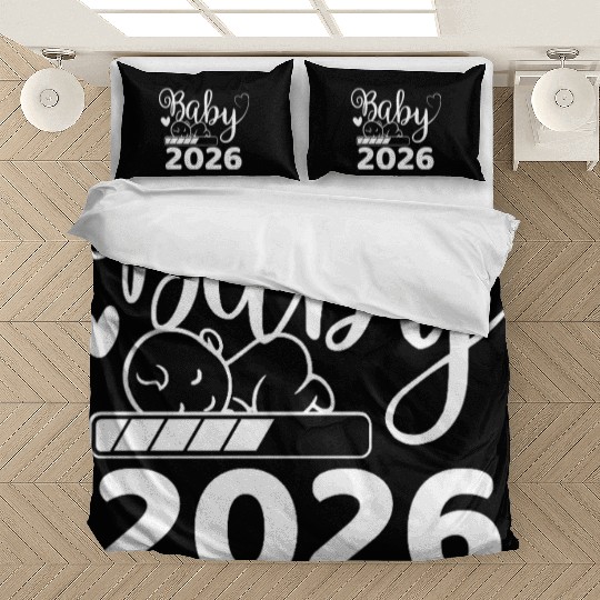 Baby 2026 Loading Expecting Joyful Arrival Bedding Sets