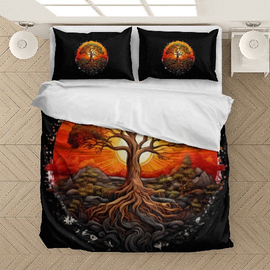 Tree of Life Long Bedding Sets