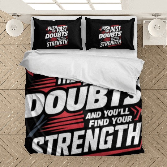 Self Growth Mindset Motivation Inner Strength Bedding Sets