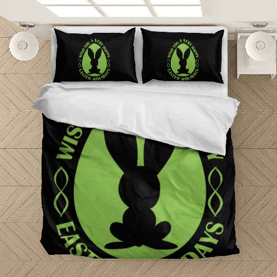 WISH YOU A VERY HAPPY EASTER HOLIDAYS Bedding Sets