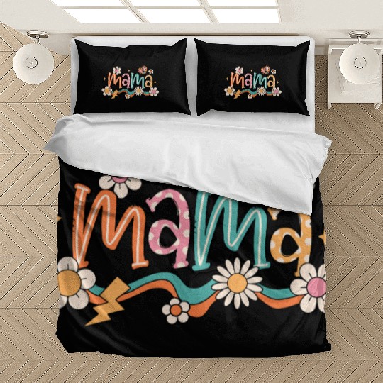 Retro Mama Groovy Mother’s Day Bedding Sets