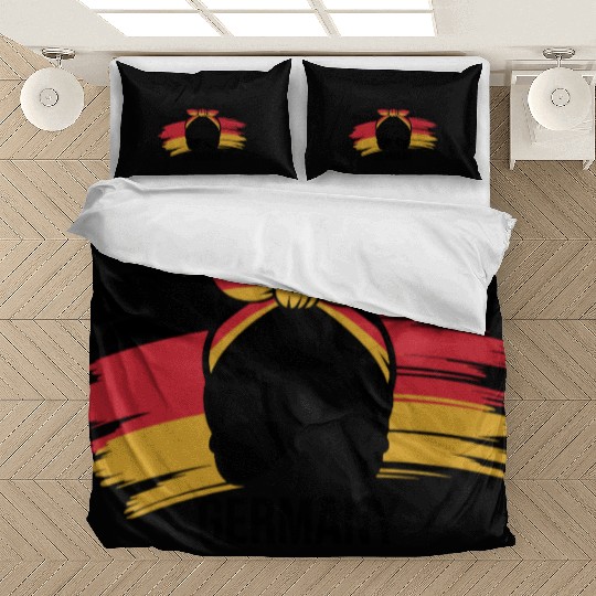 Stylish Germany Pride with Bandana and Sunglasses Bedding Sets