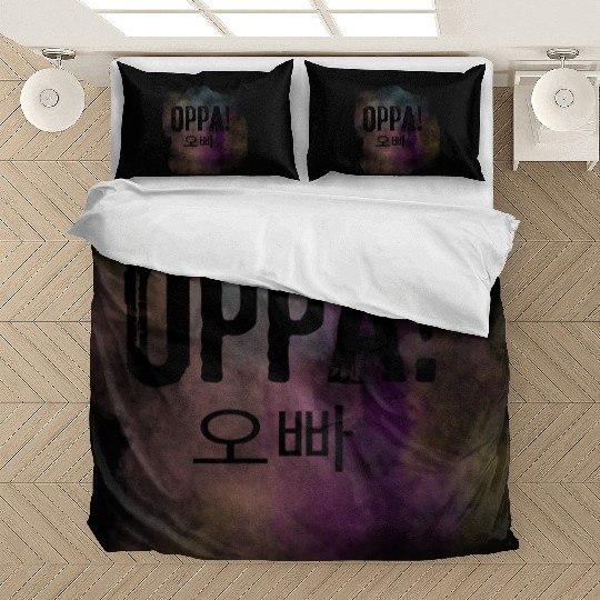 oppa korean - older man Bedding Sets