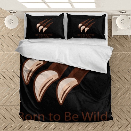 Born to Be Wild – But Cuddly Cuddles with Claws Bedding Sets