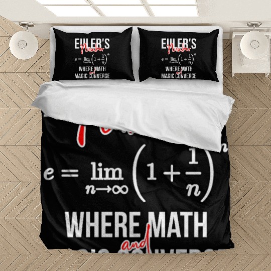 Euler's Number Where Math and Magic Converge Bedding Sets