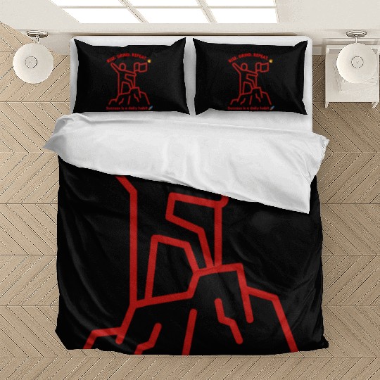Success Motivation | Rise. Grind. Repeat Bedding Sets