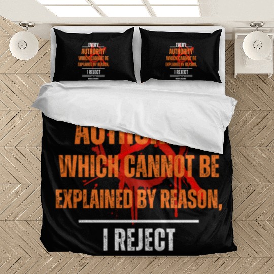 Anarchist Philosophy Bakunin Series Bedding Sets