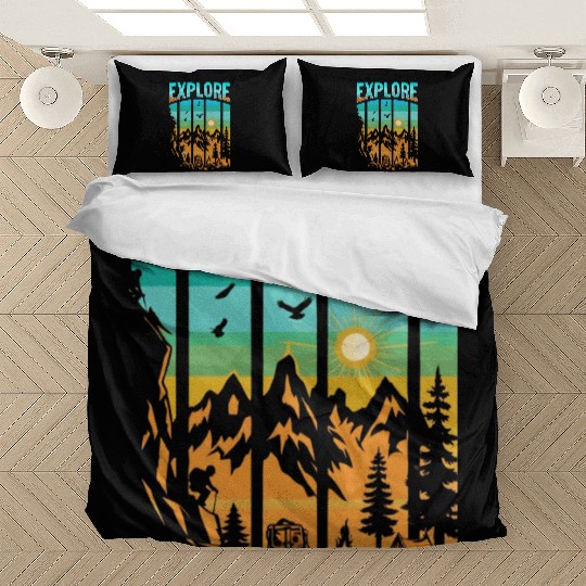 Apex Ascent: Embrace the Untamed Horizon Bedding Sets