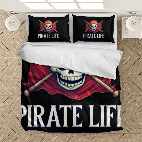 Pirate Life, No Regrets Bedding Sets