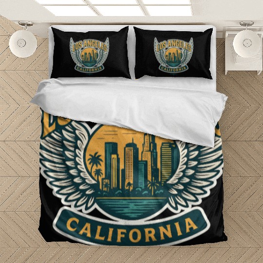Los Angeles California Bedding Sets