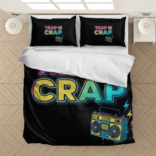 "Trap Is Crap" Graffiti Hip-Hop Bedding Sets