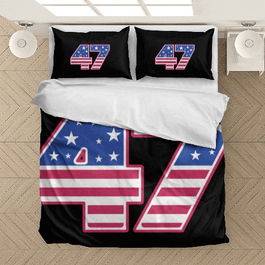 Number 47 in Stars and Stripes Bedding Sets