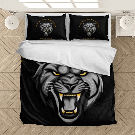 Fierce Black Panther Bedding Sets – Bold,Wild & Stylish