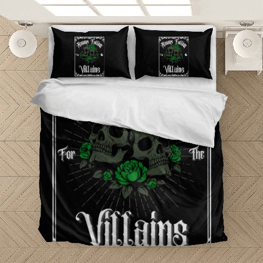 "Embrace the Dark Side – Iconic Villains Graphic T Bedding Sets