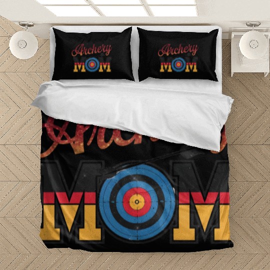 Archery Mom - Bullseye Mom Bedding Sets