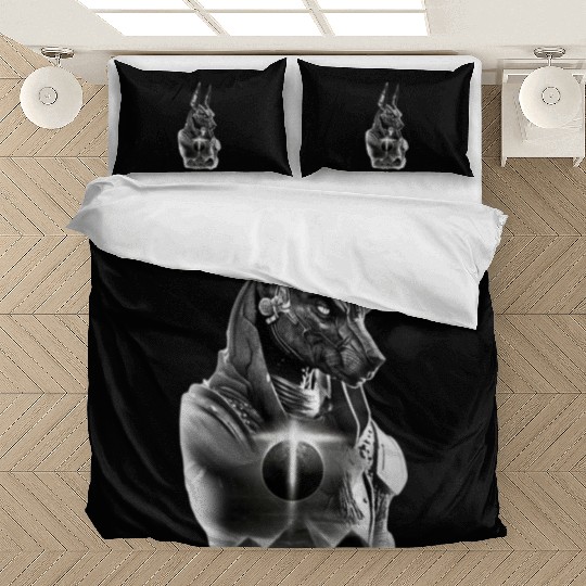 Anubis Eclipse – Dark Pharaoh Warrior Design Bedding Sets