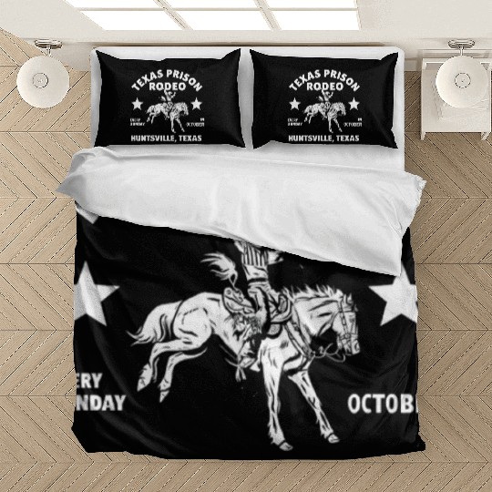 Texas Prison Rodeo Sunday In October Huntsville Bedding Sets