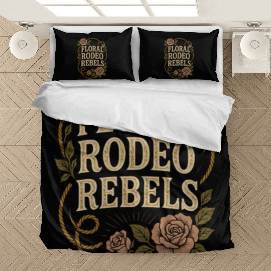 Soft Cowgirl Floral Rodeo Western Aesthetic Horse Bedding Sets