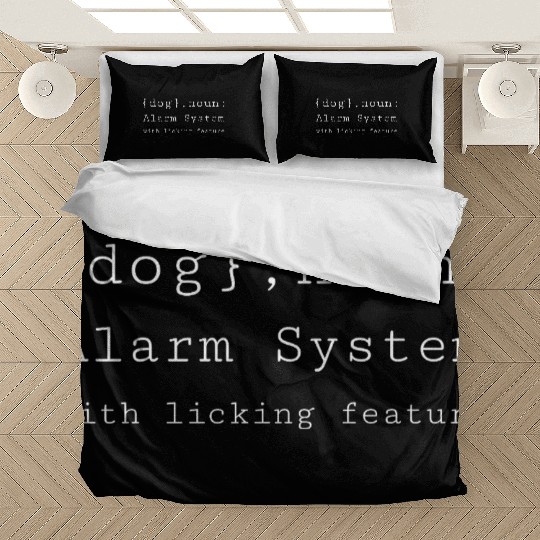 Funny Dog Definition Bedding Sets