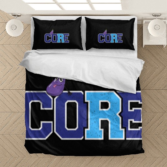 Core and eggplant Bedding Sets