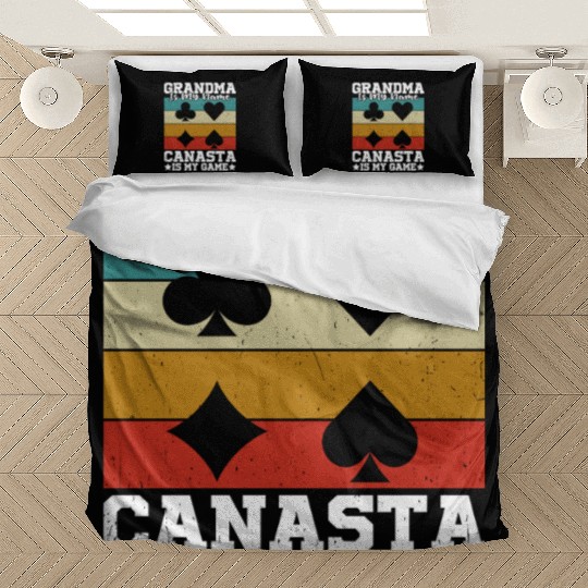 Grandma Is My Name Canasta Is My Game Bedding Sets
