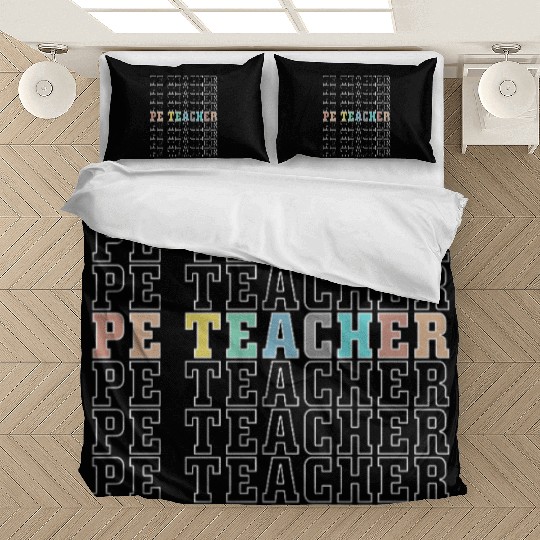 PE Teacher Physical Education Back To School Bedding Sets