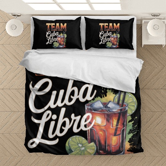Cocktail Bartender Team Cuba Libre Bedding Sets