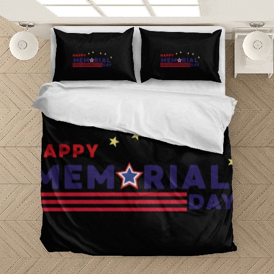 Happy Memorial Day – USA Star & Stripes Design Bedding Sets