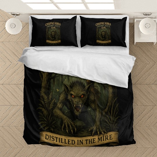 Chupacabra Swamp Juice Gin Bedding Sets
