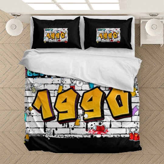 Best of 1990 Graffiti – 35 Years of 90s Vibes Bedding Sets