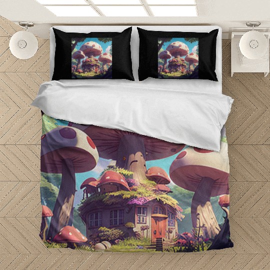 Life Beneath the Mushrooms Bedding Sets