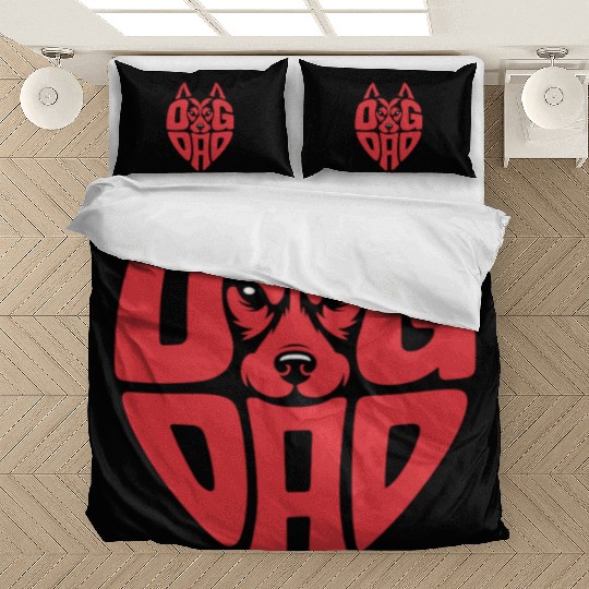 Proud Dog Dad Bedding Sets