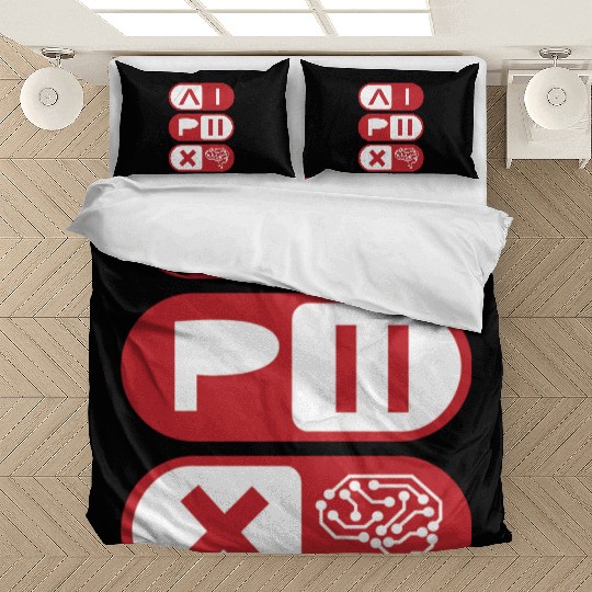 "AI Powered Bedding Sets – Futuristic Techwear for Code