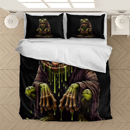 Slime Toad Monster – Creepy Hooded Swamp Creature Bedding Sets