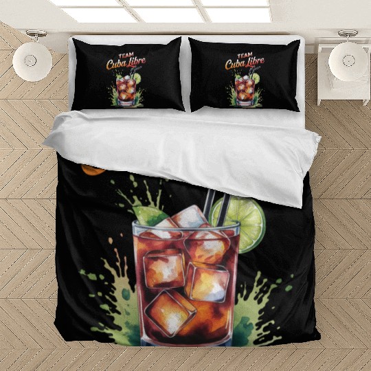 Cocktail Bartender Team Cuba Libre Bedding Sets