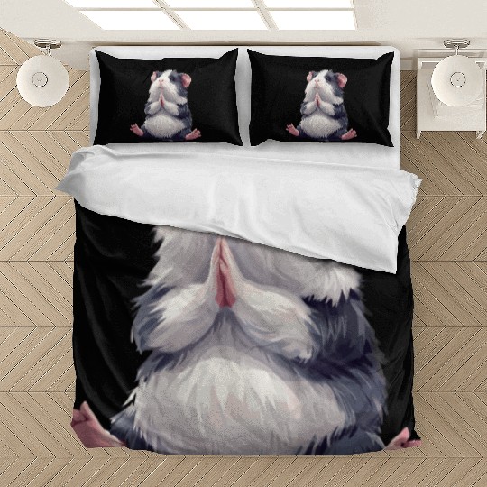 Prayerful Guinea Pig Animal Zen Bedding Sets