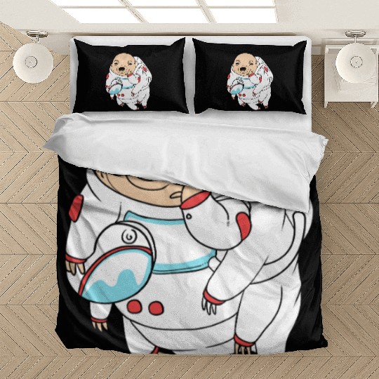 Water Bear Lover Tardigrade Astronaut Bedding Sets