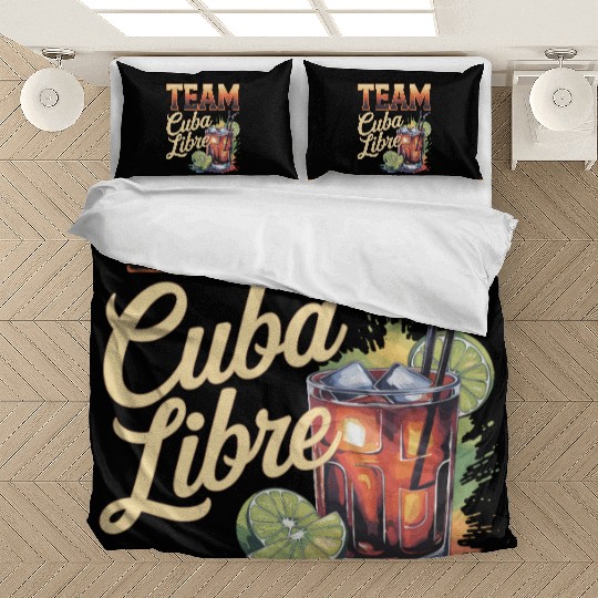 Cocktail Bartender Team Cuba Libre Bedding Sets