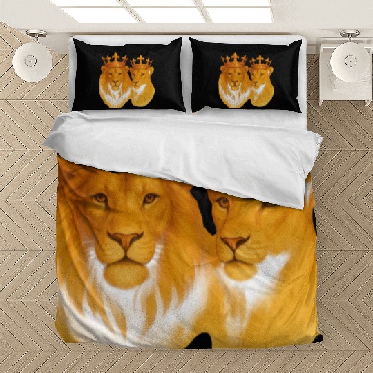 Royal Bond: The King & Queen of the Wild Bedding Sets