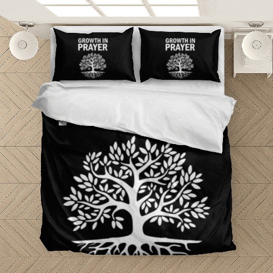 Growth in Prayer - Spiritual Prayer Gift Idea Bedding Sets