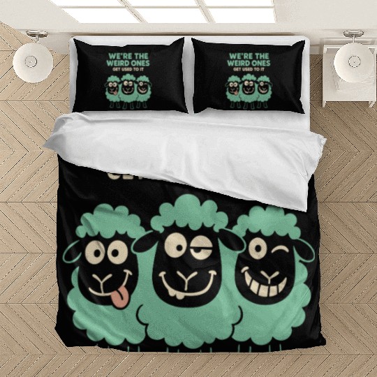 Funny Black Sheep Cousin Quirky Family Outcast Bedding Sets