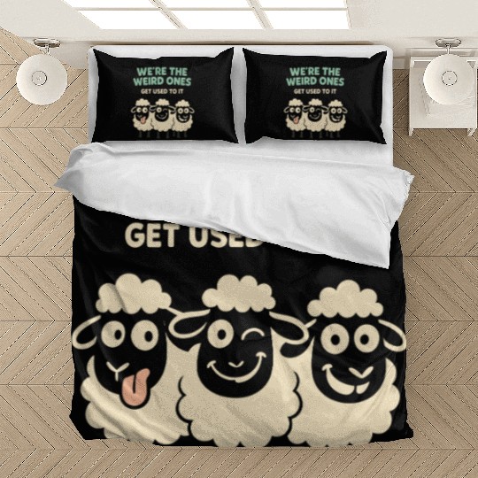 Funny Black Sheep Cousin Quirky Family Outcast Bedding Sets