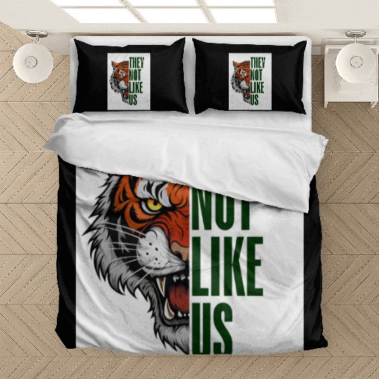 Fearless Tiger - They Not Like Us Bedding Sets