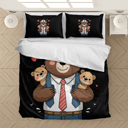 Bear Dad – Beary Best Dad Ever Bedding Sets