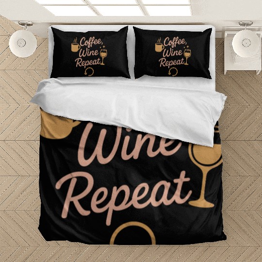 Single Mom Life Chaos Coordinator Wine Coffee Bedding Sets
