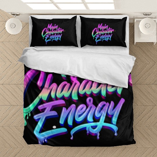 Main Character Energy - Bold & Vibrant Statement Bedding Sets